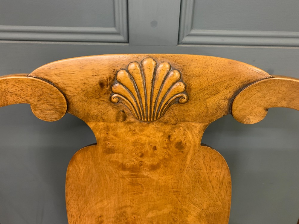 Pair of Walnut Armchairs by Maple & Co. View IX