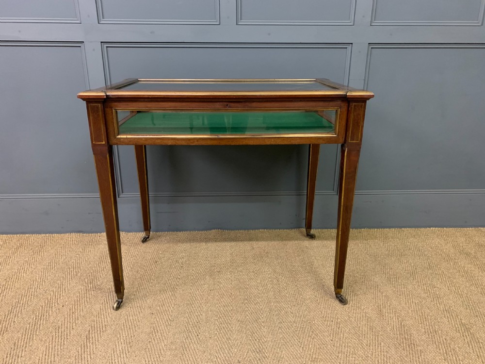 Brass Inlaid Bijouterie Table View II