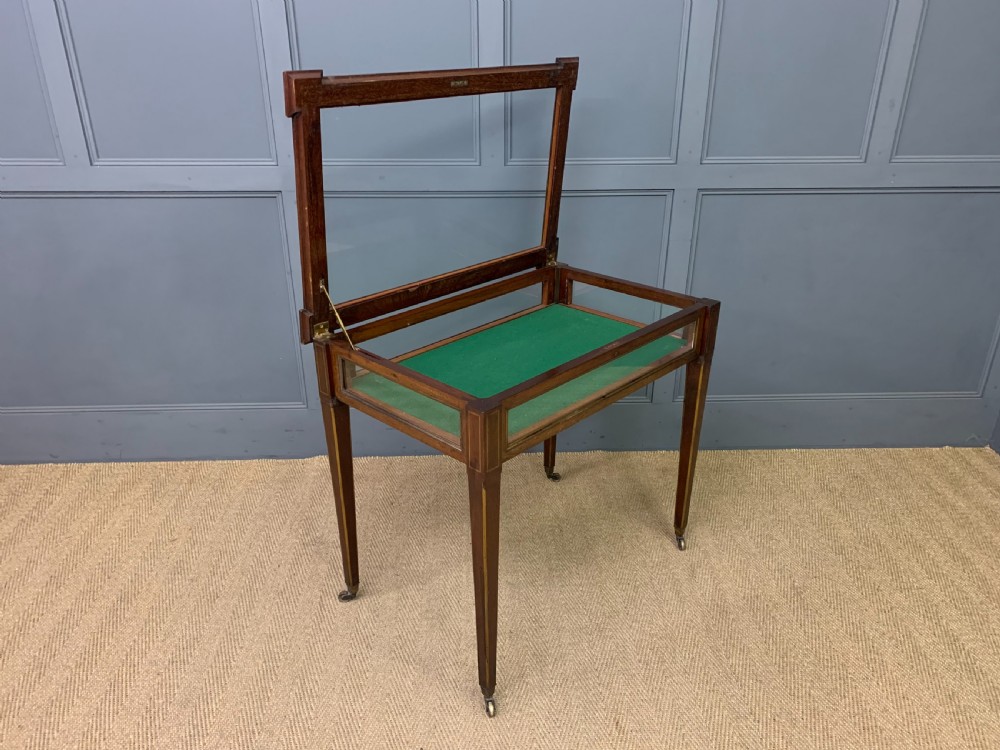 Brass Inlaid Bijouterie Table View VII