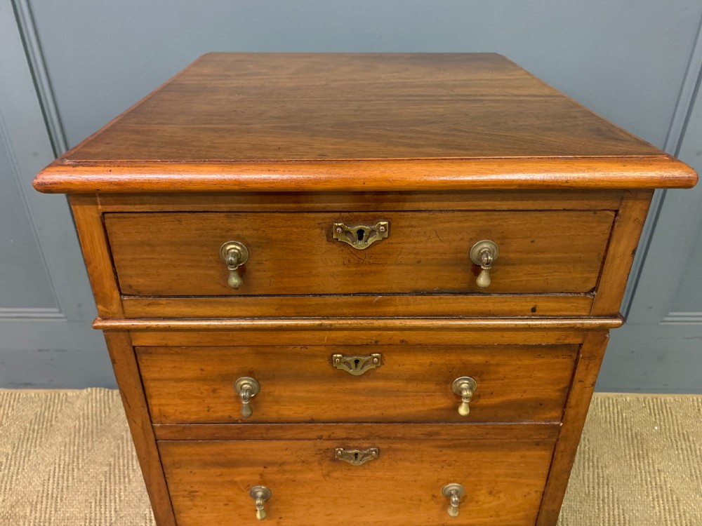 Pair of Large Victorian Mahogany Bedside Chests View XII