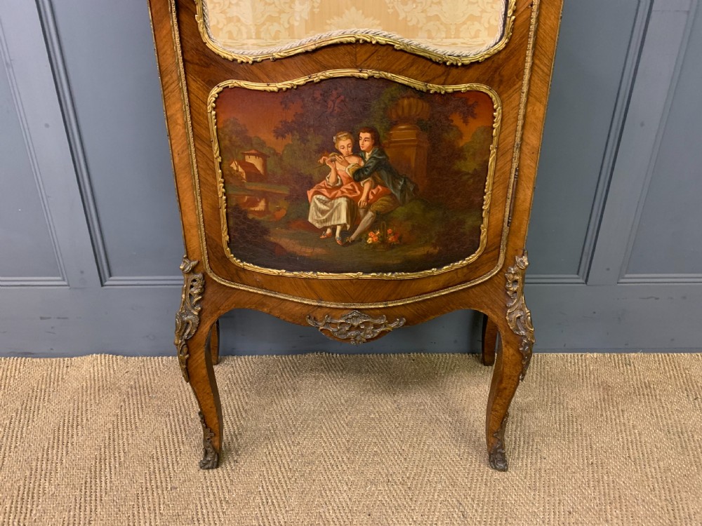 Vernis Martin Decorated French Kingwood Vitrine View III