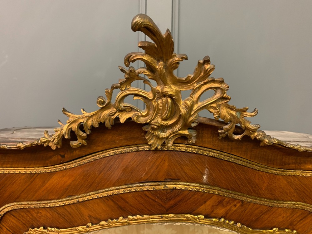 Vernis Martin Decorated French Kingwood Vitrine View V