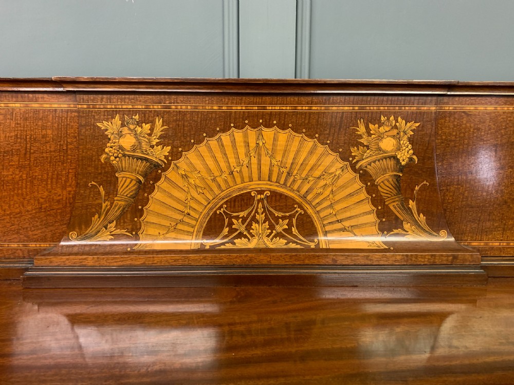 Inlaid Mahogany Display Cabinet by Maple & Co. View VI