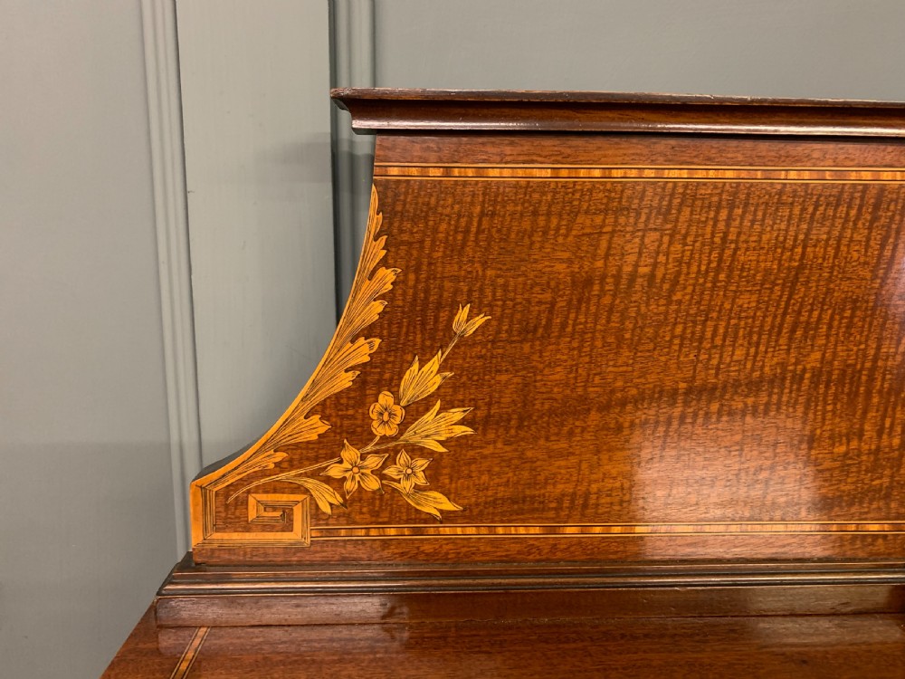 Inlaid Mahogany Display Cabinet by Maple & Co. View VII