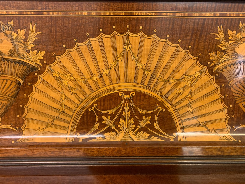 Inlaid Mahogany Display Cabinet by Maple & Co. View XI