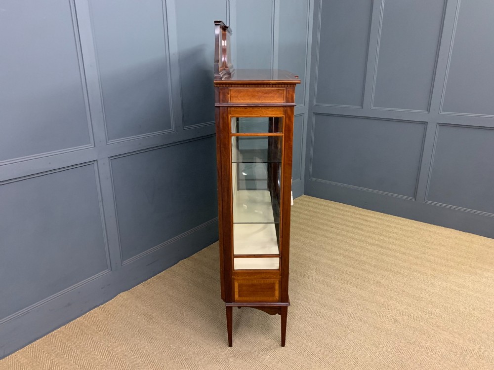 Inlaid Mahogany Display Cabinet by Maple & Co. View XIV