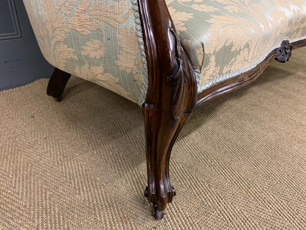 Victorian Rosewood Settee View VII