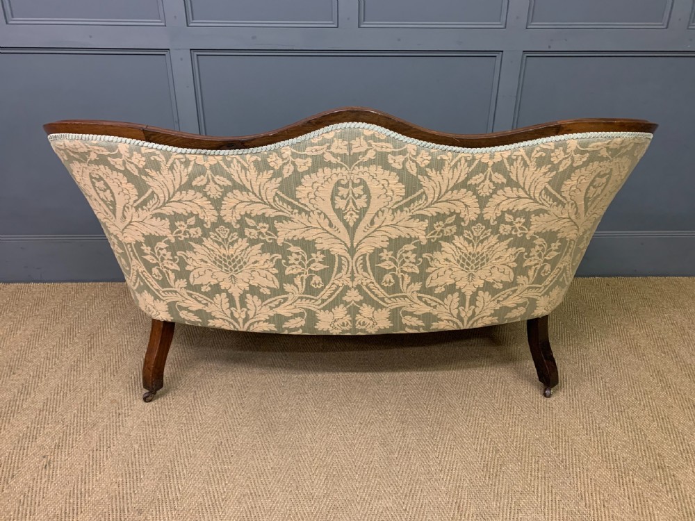 Victorian Rosewood Settee View XIV