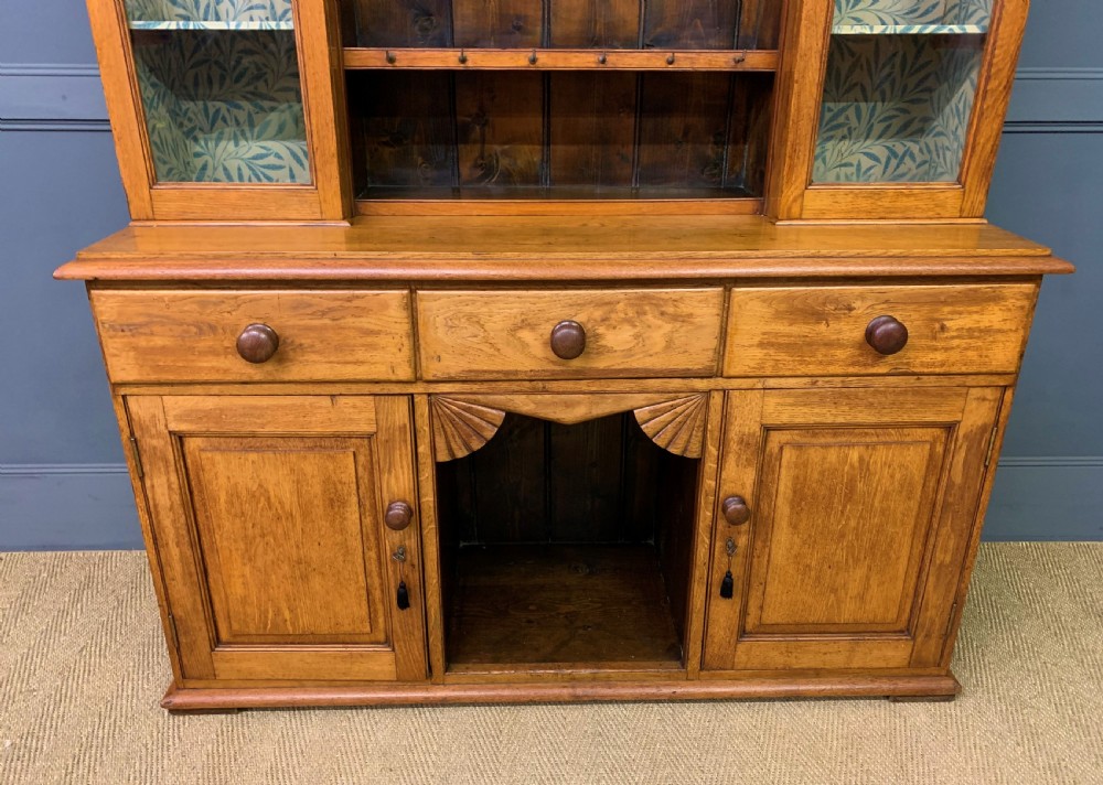 19th Century Oak Country Kitchen Dresser View III