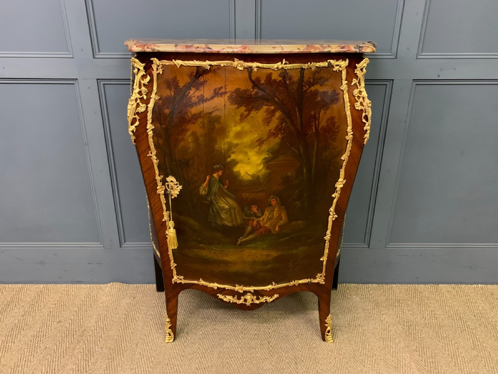 19th Century Rosewood Vernis Martin Meuble D'Appui View II