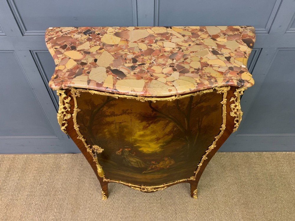 19th Century Rosewood Vernis Martin Meuble D'Appui View III
