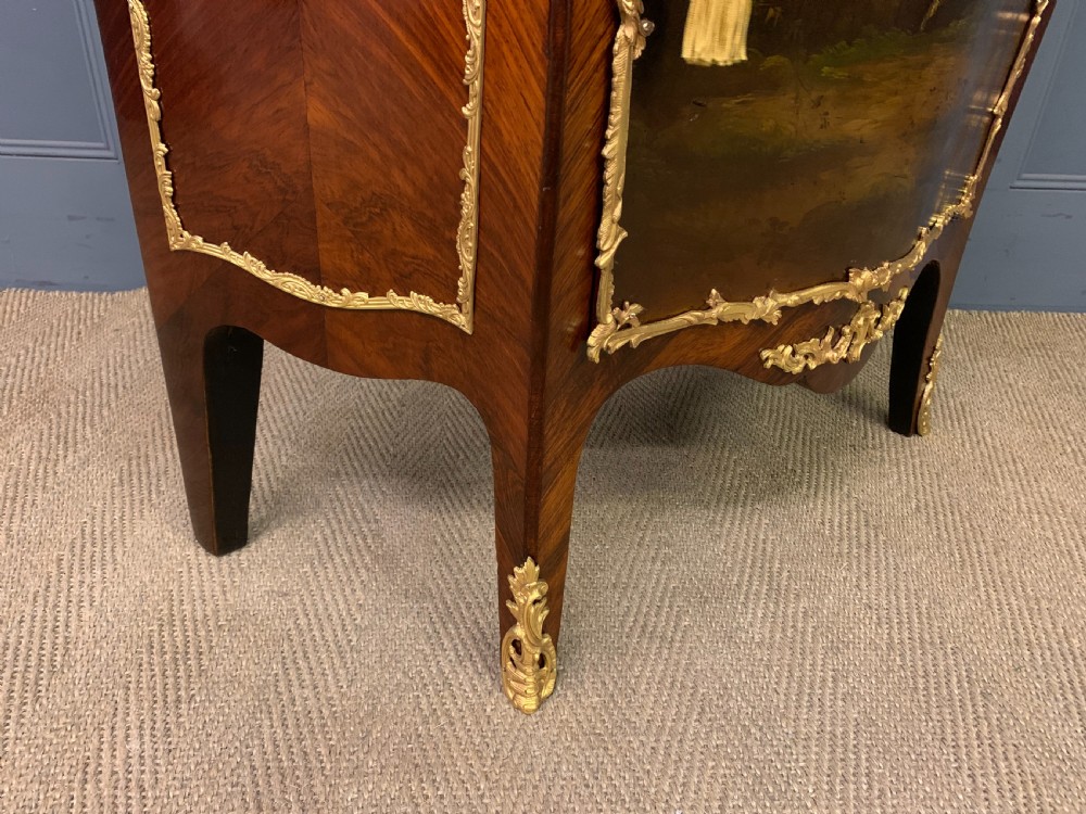 19th Century Rosewood Vernis Martin Meuble D'Appui View XII