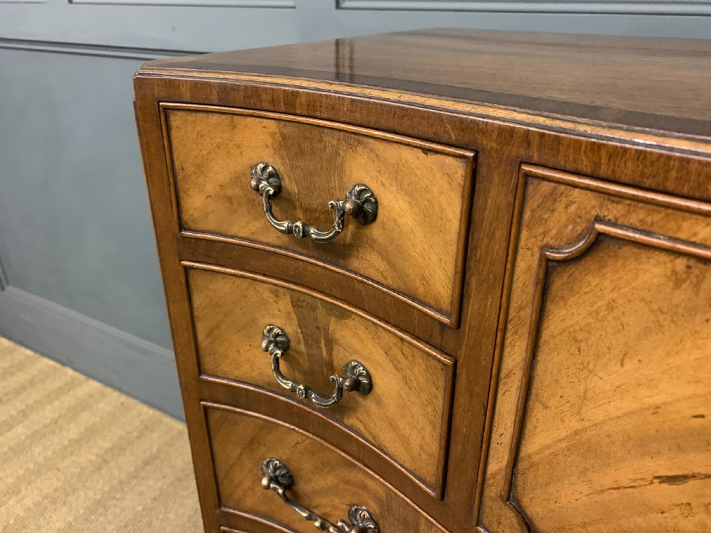 Maple & Co Serpentine Fronted Chest of Drawers View VI
