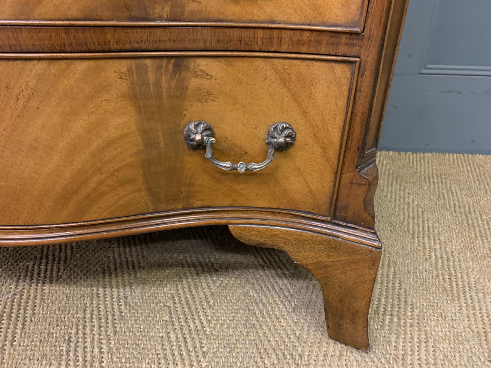 Maple & Co Serpentine Fronted Chest of Drawers View VII