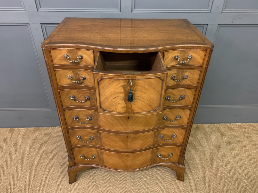 Maple & Co Serpentine Fronted Chest of Drawers View VIII