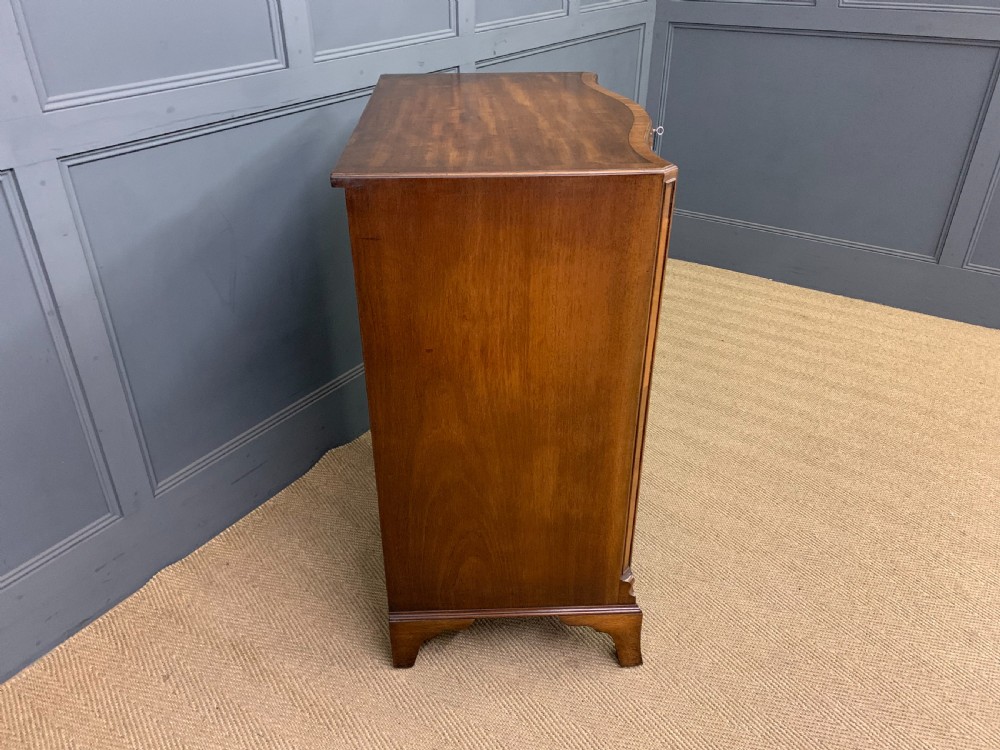 Maple & Co Serpentine Fronted Chest of Drawers View IX