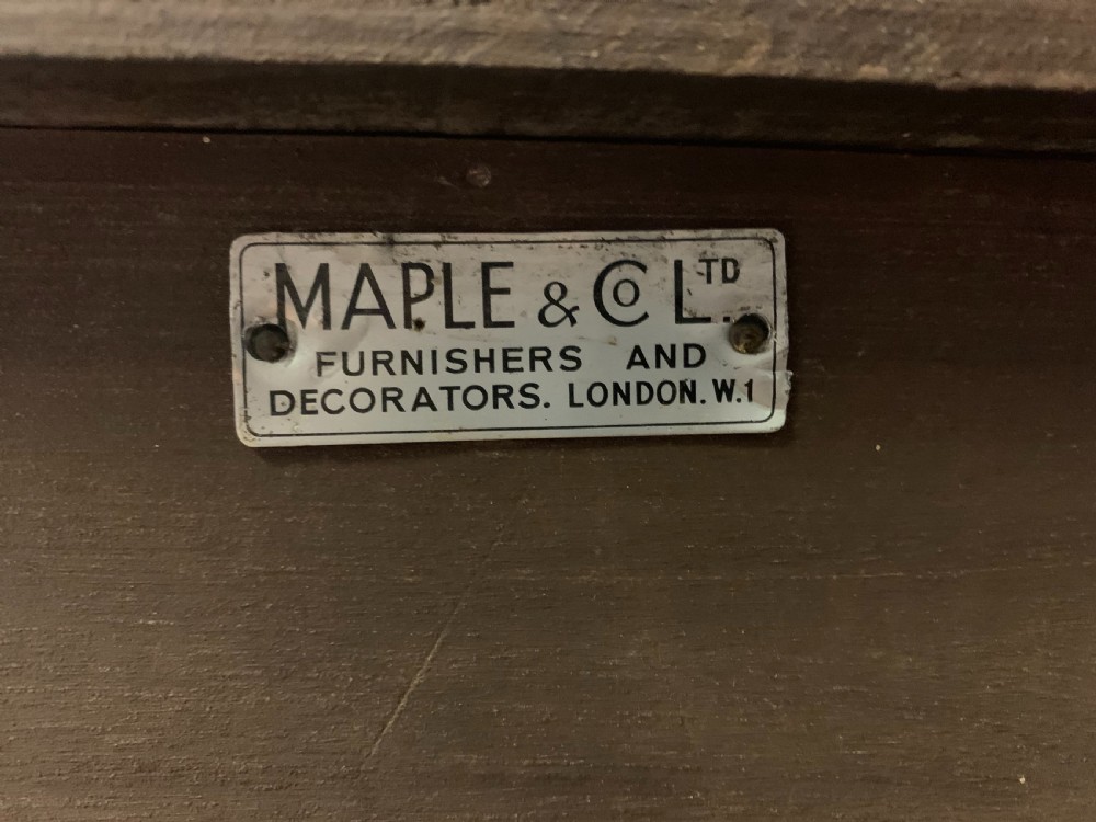 Maple & Co Serpentine Fronted Chest of Drawers View XVI