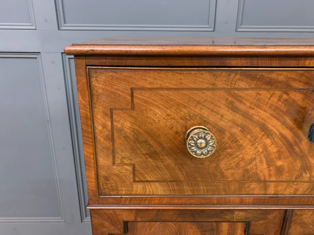 Regency Mahogany Secretaire Cabinet View VI