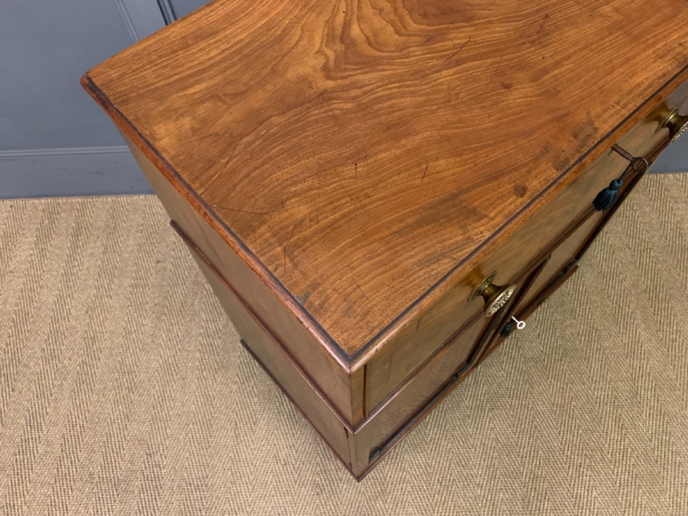 Regency Mahogany Secretaire Cabinet View XVI