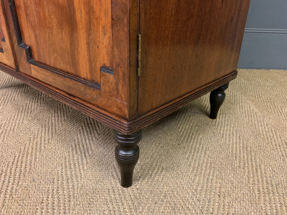 Regency Mahogany Secretaire Cabinet View XXIII