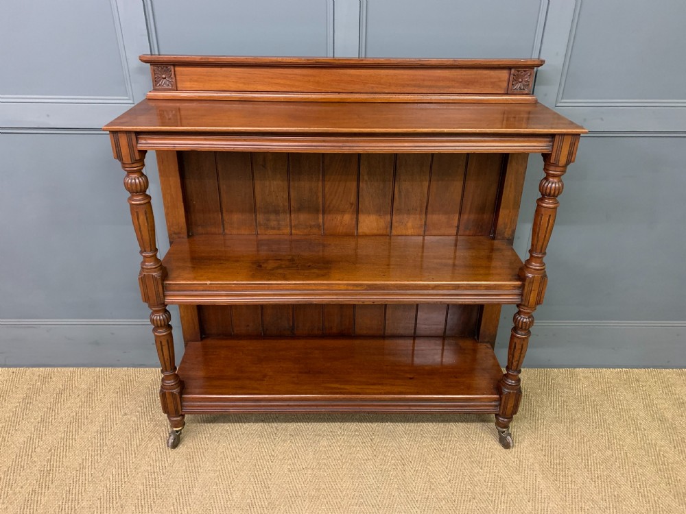 Victorian Walnut Whatnot