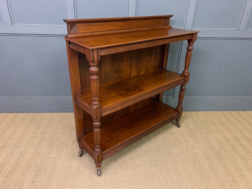 Victorian Walnut Whatnot View VIII