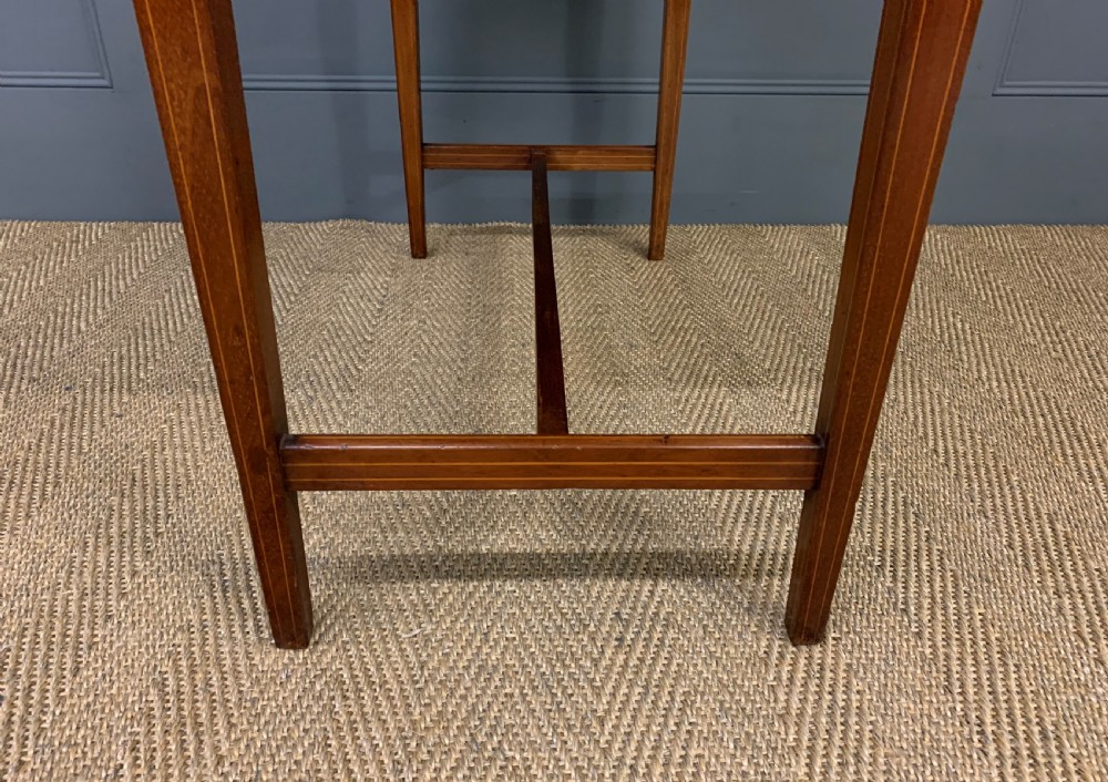 Inlaid Mahogany Bonheur Du Jour by Jas Shoolbred and Co. View XX