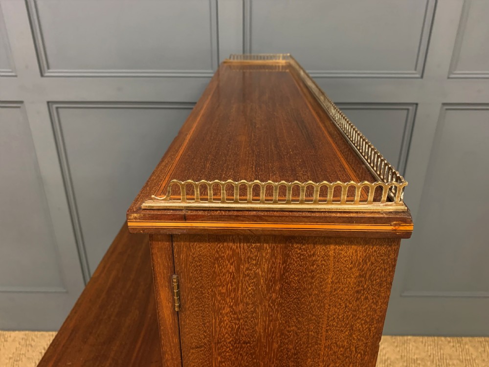 Inlaid Mahogany Bonheur Du Jour by Jas Shoolbred and Co. View XXI