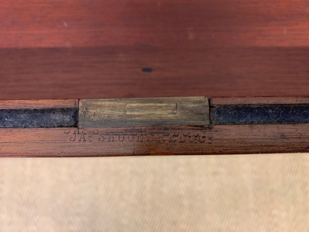 Inlaid Mahogany Bonheur Du Jour by Jas Shoolbred and Co. View XXII