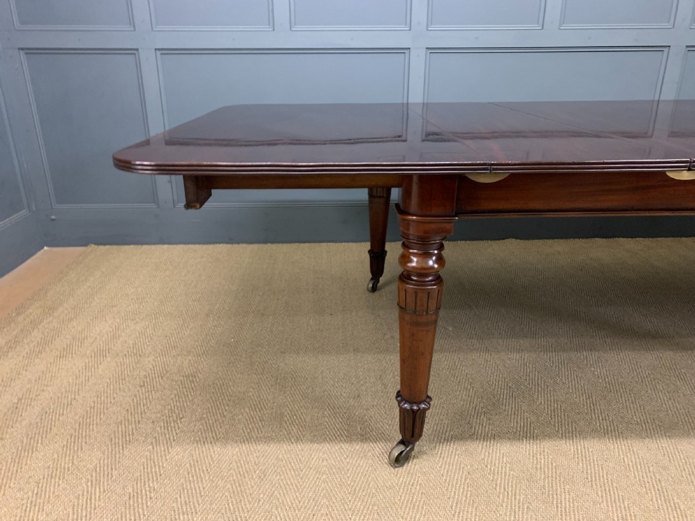 George IV Mahogany Extending Dining Table View II