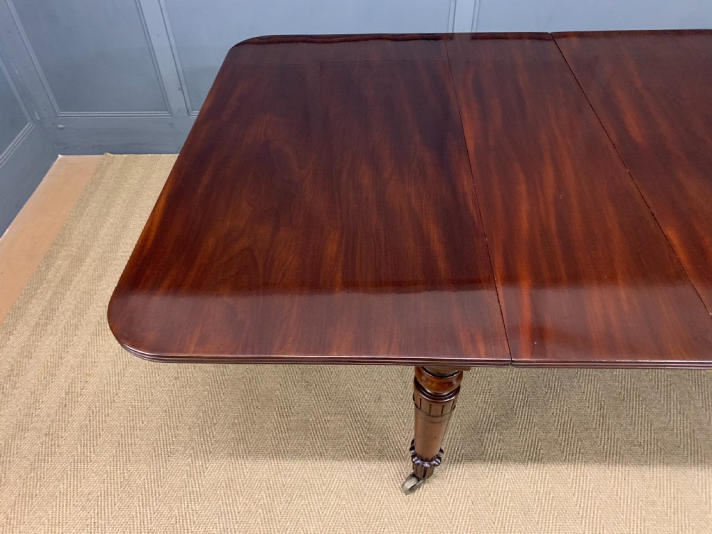 George IV Mahogany Extending Dining Table View VII