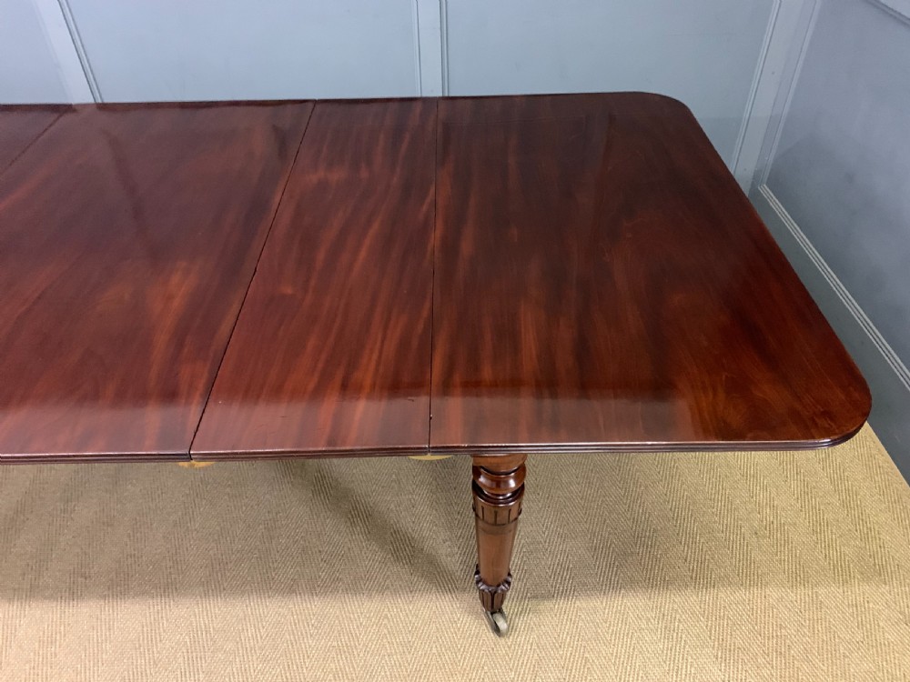 George IV Mahogany Extending Dining Table View VIII