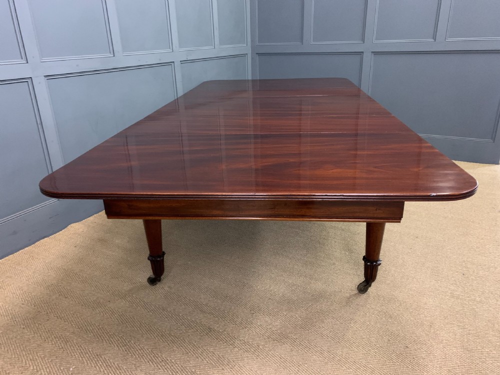George IV Mahogany Extending Dining Table View XI