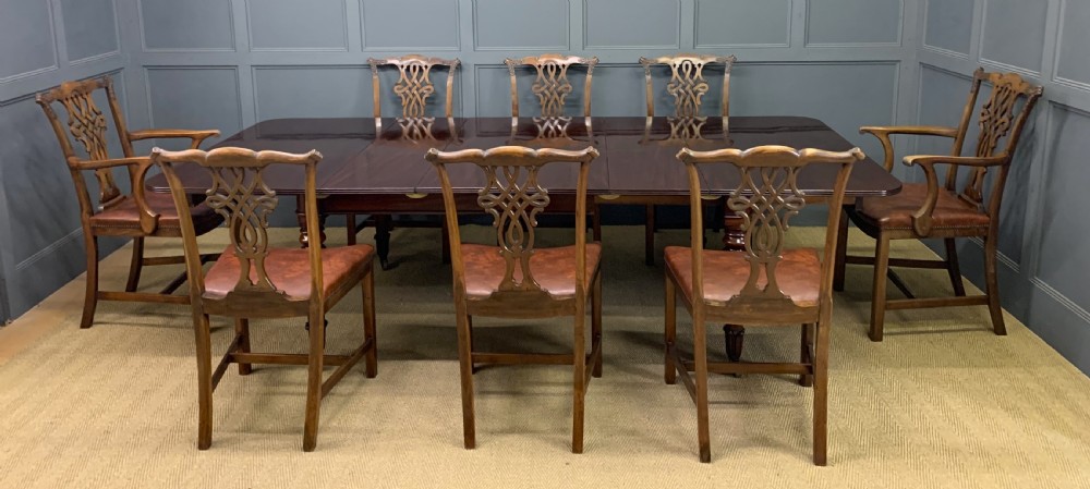 George IV Mahogany Extending Dining Table View XIV
