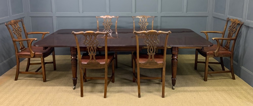 George IV Mahogany Extending Dining Table View XV
