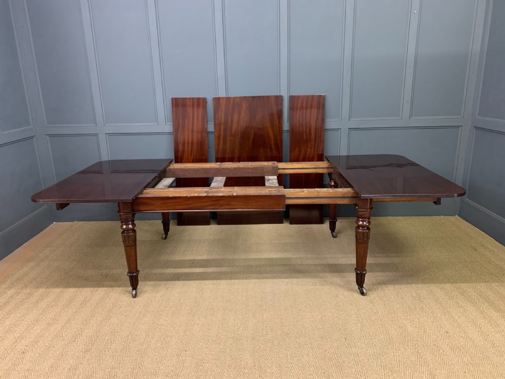 George IV Mahogany Extending Dining Table View XVI