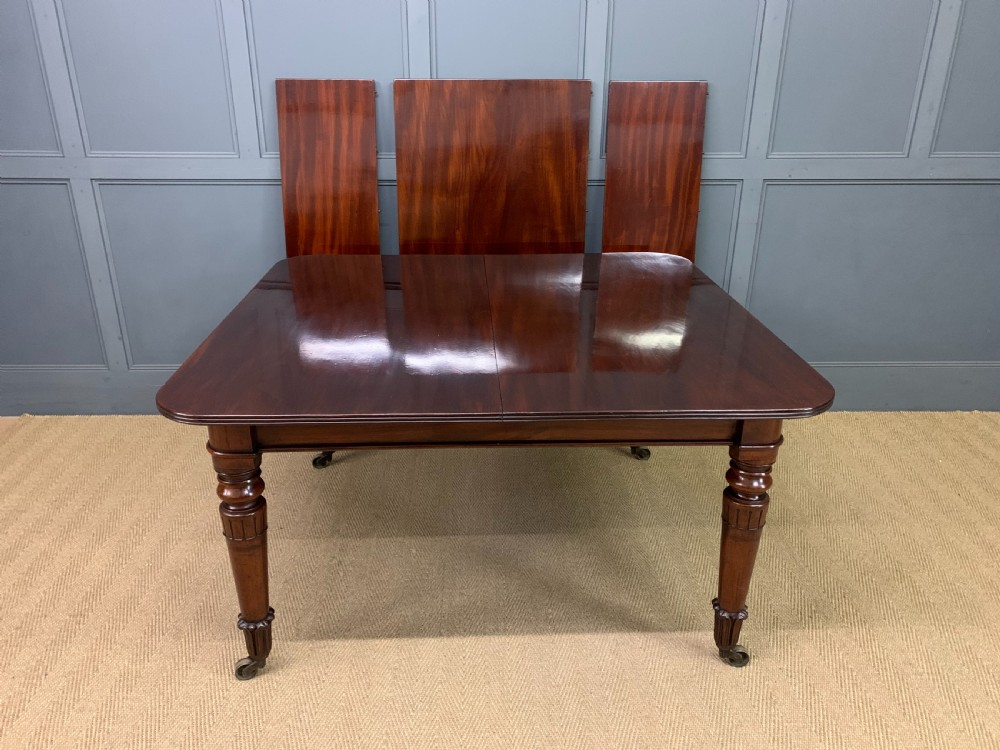 George IV Mahogany Extending Dining Table View XVII