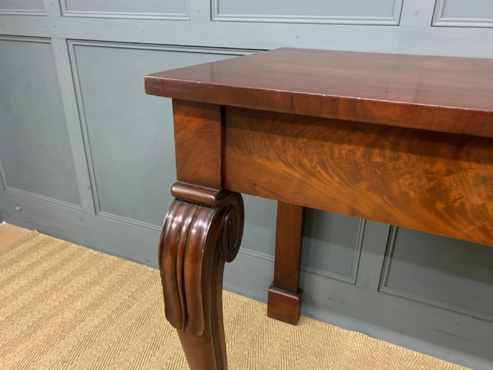 Large Regency Period Mahogany Serving Table View IV