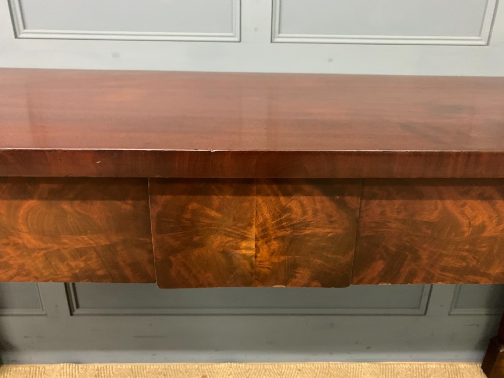 Large Regency Period Mahogany Serving Table View VIII
