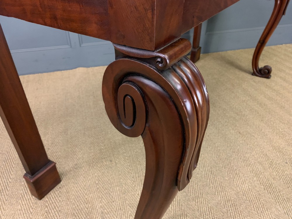 Large Regency Period Mahogany Serving Table View XI