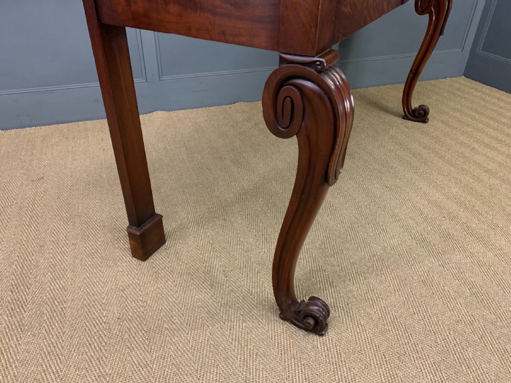 Large Regency Period Mahogany Serving Table View XII