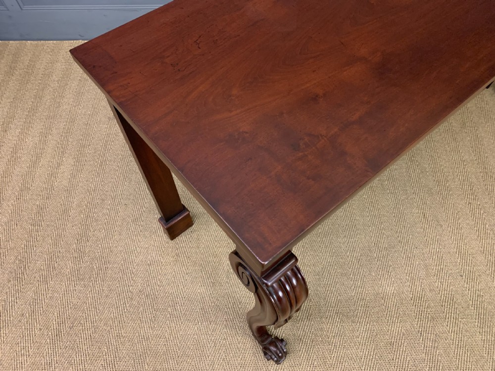 Large Regency Period Mahogany Serving Table View XIV