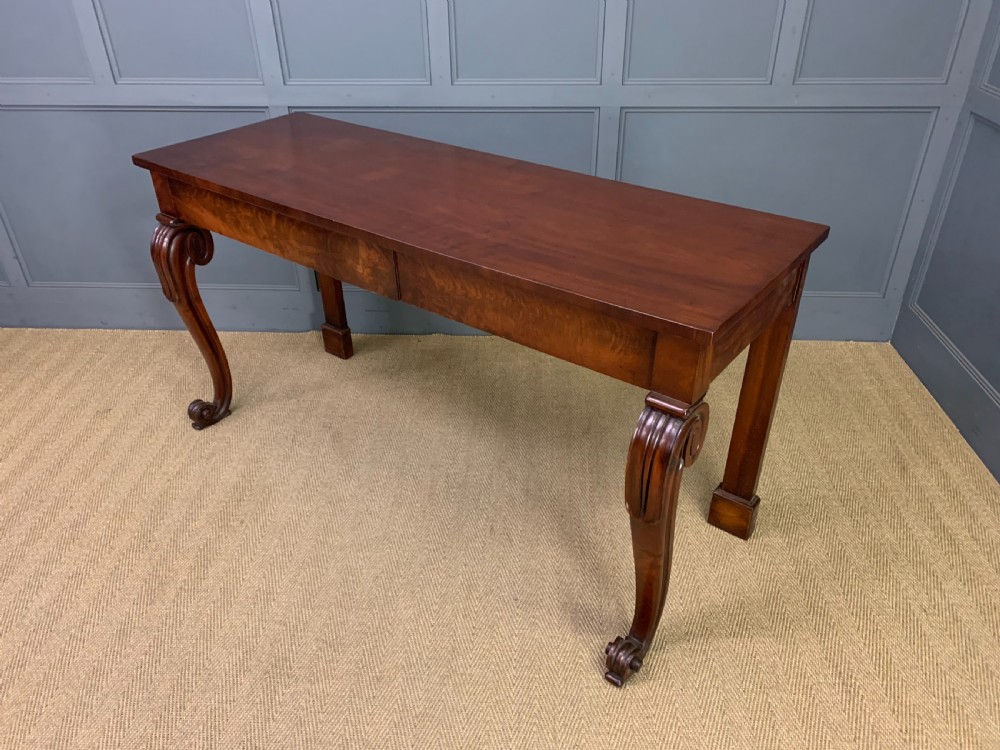 Large Regency Period Mahogany Serving Table View XVI