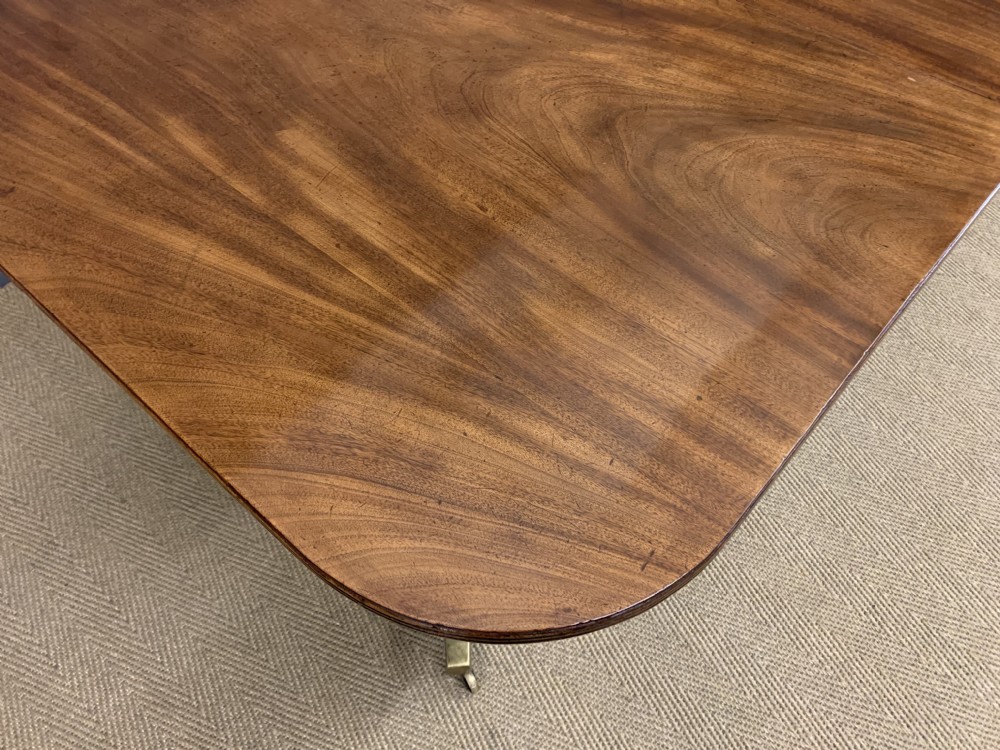 Mahogany Twin Pillar Dining Table View VIII
