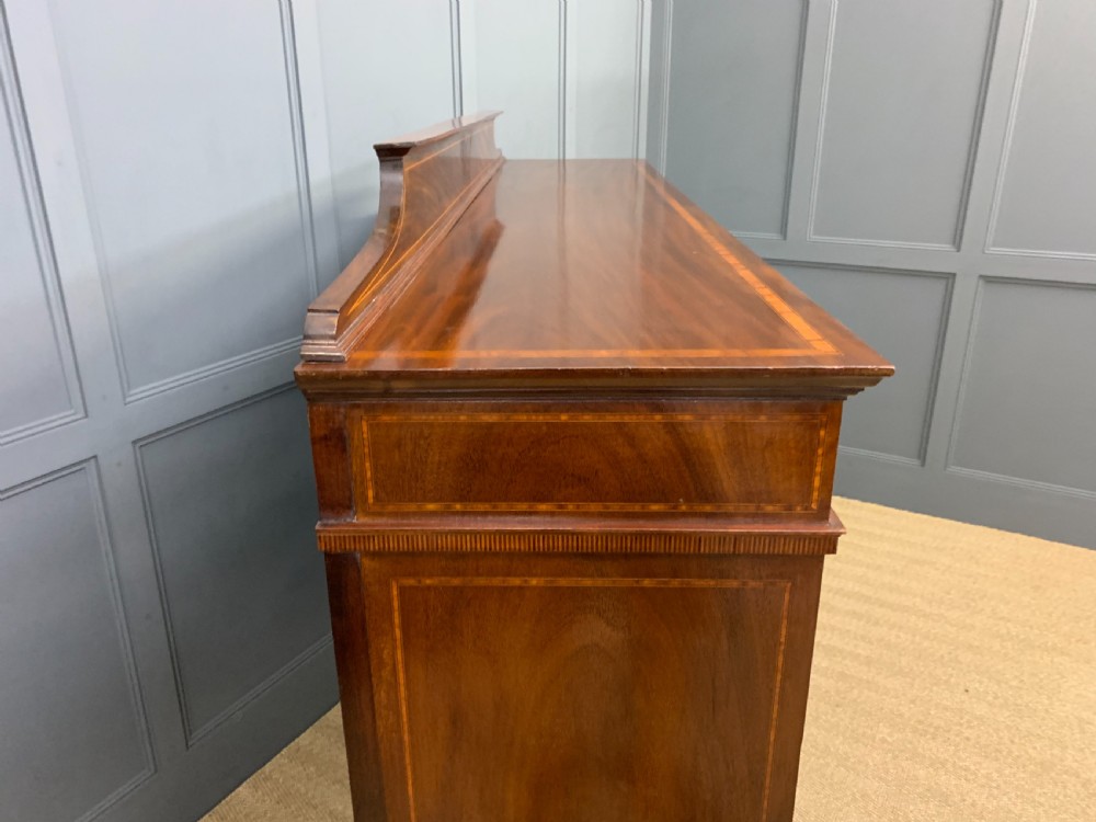 Inlaid Mahogany Bookcase by Maple & Co. View XX