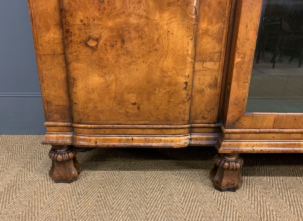 Large Burr Walnut Bookcase View VII