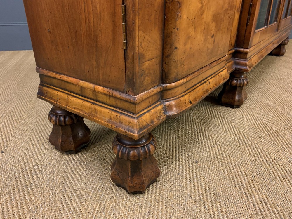 Large Burr Walnut Bookcase View XIX