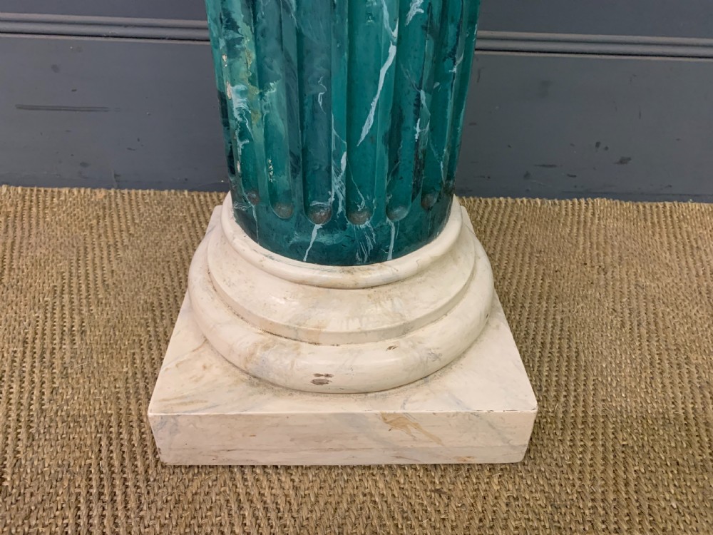 Faux Marble Column View II