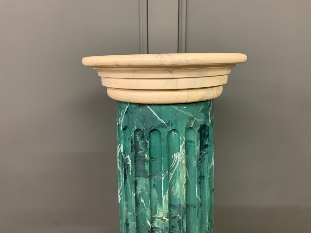 Faux Marble Column View III