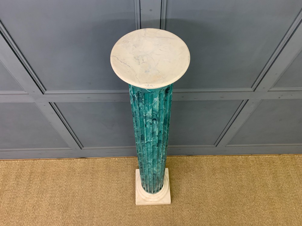 Faux Marble Column View IV
